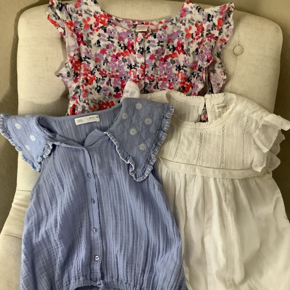 Three (3) sleeveless tops, perfect for summer